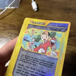 PL (Reverse Holo) Pokemon COPYCAT Card EXPEDITION Base Set 138/165 Foil PLAYED - Image 4