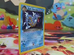 Dark Gyarados Prerelease 08/82 WOTC Promo Holo Rare Pokemon Card 1999 MP - Image 2