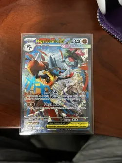 Mega Lucario EX 179/132. Near Mint. Good Centering. Pokemon Card - Image 1