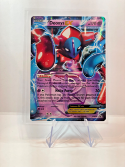 Deoxys EX Team Plasma 2013 BW82 Black & White Star Promo Holo Card with Sleeve - Image 1