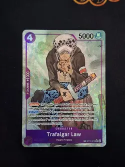 ST10-010 Trafalgar Law (Treasure Rare) ONE PIECE Card TCG NM English - Image 1