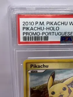 Pokemon Card Pikachu Pokemon World Portugese PSA 10 2010 Japanese - Image 2