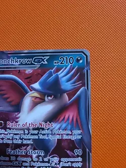 Pokemon Card Honchkrow GX 109/214 Sm-Unbroken Bonds Holo Rare Full Art - Image 3