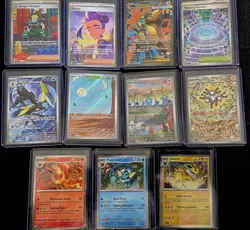 Pokemon Lot Of 11 Raw Cards (SIRs, IRs, URs and Promos) - Image 1