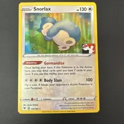 Snorlax Holo 131/185 Pokemon Prize Series 1 Pack Promo Pokemon Card NM/LP Stamp - Image 1