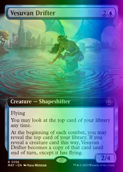 MTG Vesuvan Drifter (156/230) March of the Machine The Aftermath NM FOIL - Image 1