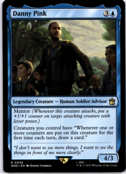 Danny Pink WHO 0039 Regular NM MTG - Image 1