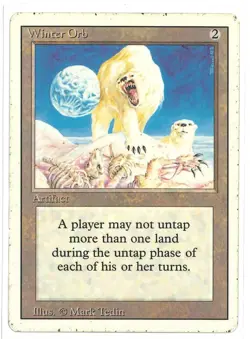 MTG Revised Edition - 1x Winter Orb - HP - Image 1