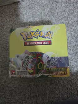 Pokemon Sword & Shield Evolving Skies Booster Box 36 Packs FACTORY - Image 1