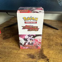 Pokemon TCG Destined Rivals Half Booster Box (18 Packs) | New and Sealed - Image 1