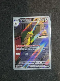 Pokemon Mega Evolution Gumshoos 153/132 Illustration Rare IR NM Full Art - Image 1