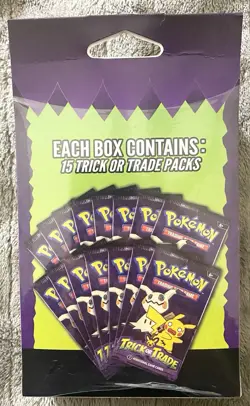 LOT OF 5 ~ POKEMON TRICK OR TRADE Booster Pack Boxes, 15 Packs per box - Image 3