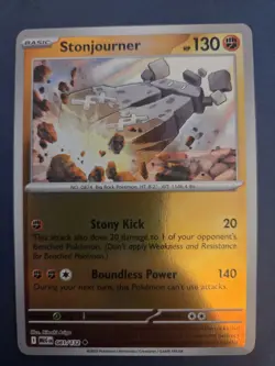STONJOURNER 081/132 MEGA EVOLUTION 2025 ME01 REVERSE HOLO POKEMON - Image 1