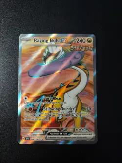 Raging Bolt ex 196/162 Pokemon Temporal Forces NM - Image 1