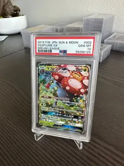 PSA 10 Pokemon 2019 Japanese 003/049 Vileplume GX Sun & Moon Dream League - Image 1