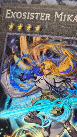 Yu-Gi-Oh! TCG Exosister Mikailis GRCR-EN017 1st Edition Collector's Rare - Image 2