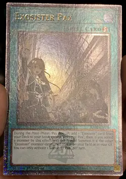 Yugioh Exosister Pax RA02-EN066 Quarter Century Secret Rare 1st Ed NM w/Tracking - Image 4