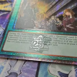 Yu-Gi-Oh Exosister Pax RA02-EN066 Quarter Century Secret Rare 1st Ed M-NM! - Image 2