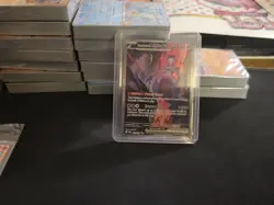 Destin Rivals Mistys Gyarodos Stamped Promo Pokemon Card Near Mint Condition TCG - Image 4