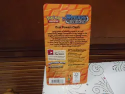 FREE SHIP Pokemon XY Steam Siege Blister Card Pack with Floette Promo Mew Coin - Image 2