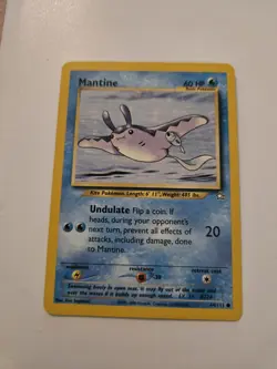 Mantine Neo Genesis NM 64/111 Pokemon Card - Image 1