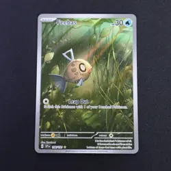 Feebas Illustration Rare 198/191 Surging Sparks English NM/M Pokemon TCG Card - Image 1