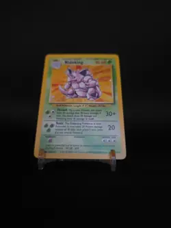 Nidoking 11/102 Base Set 1999 Holo Rare WOTC Pokemon Card TCG -NM/M - Image 2
