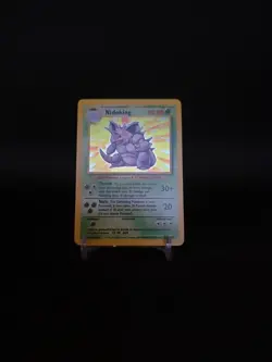 Nidoking 11/102 Base Set 1999 Holo Rare WOTC Pokemon Card TCG -NM/M - Image 3