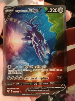 Origin Forme Dialga V - Full Art Holo Card 177/189 Pokemon TCG - Image 1