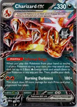 Charizard ex Promo SV: Scarlet & Violet Promo Cards 196 NM - Image 1