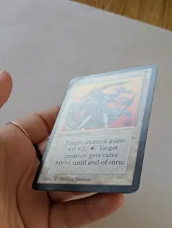 WOTC MTG Vintage Alpha Edition Holy Armor (NM) CCG Magic the Gathering - Image 4