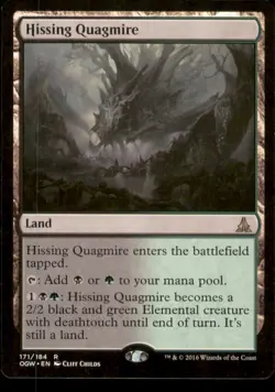 MTG - Hissing Quagmire Oath of the Gatewatch #171 Rare LP - Image 1