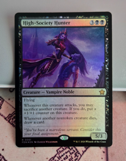 MTG Foil High-Society Hunter Foundations NM - Image 1