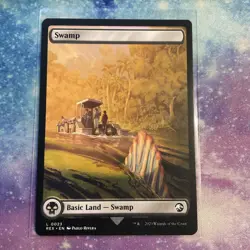 Swamp (REGULAR) x1 - MTG Jurassic World Collection REX #23 - Image 1