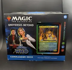 Magic the Gathering MTG Universes Beyond: Doctor Who - Paradox Power Deck 195166228815 - Image 1