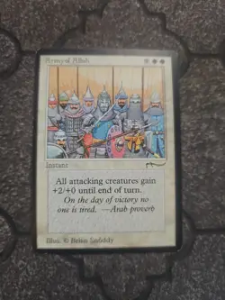 MTG Army of Allah Arabian Nights Dark Magic The Gathering - Image 1