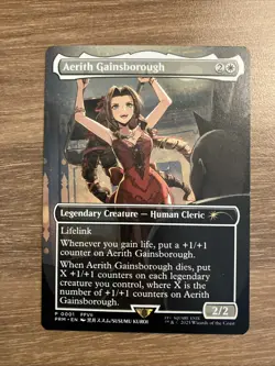 Aerith Gainsborough (Borderless) Final Fantasy Regular - Image 1