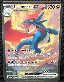 Salamence EX 187/159 SIR - SV09 - Journey Together - NM - Pokemon TCG - Image 1