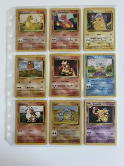 Pokemon Vintage Base Set Lot 1999 (# 108 cards) - Image 1
