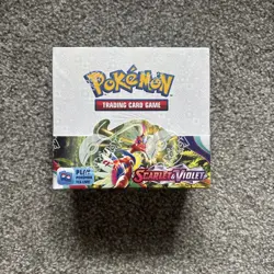 Pokemon TCG: Scarlet and Violet Base Set Booster Box 36 Packs New & Sealed - Image 1