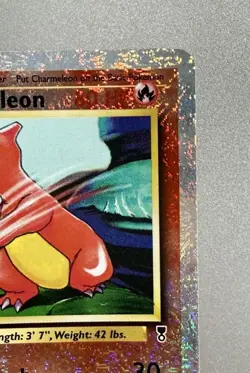 Pokemon TCG 2002 Legendary Collection Charmeleon Reverse Holo 37/110 LP - Image 3
