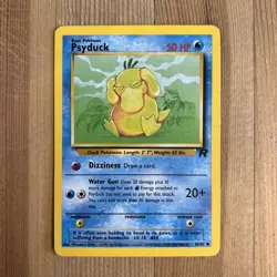 Psyduck 65/82 Common Team Rocket Unlimited Pokemon MP 2000 Vintage WOTC - Image 1