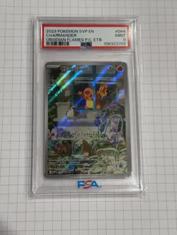 2023 Pokemon SVP EN Charmander Pokemon Center ETB Promo PSA 9 - Image 1