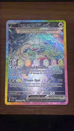Terapagos ex Special Illustration Rare SV07: Stellar Crown 170/142 Pokemon TCG - Image 2