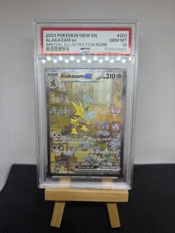 PSA 10 Gem Mint Pokemon 151 Alakazam Ex SIR #201 Special Illustration Rare!🌀 - Image 1