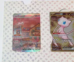 Pokemon 151 UPC Promo Set Mew SVP053, Mew ex 205/165 Mewtwo SVP052 - Image 3