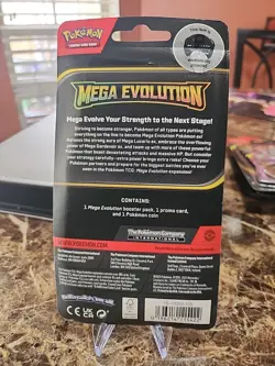 Pokemon TCG Mega Evolution Single Pack Booster Blister with Promo - Image 2