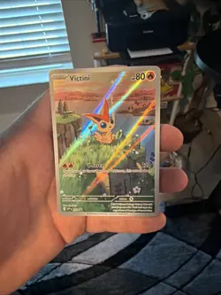 Pokemon TCG Victini 208 Full Art Black Star Promo - Image 1