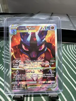 Pokemon TCG Lucario VSTAR SWSH291 CrownZenith Promo Sword & Shield Series - Image 1
