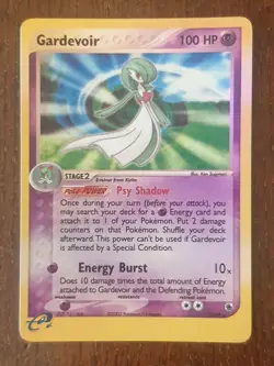 Pokemon Gardevoir Reverse ex Ruby & Sapphire 7/109 Eng EXC/NEAR MINT - Image 1